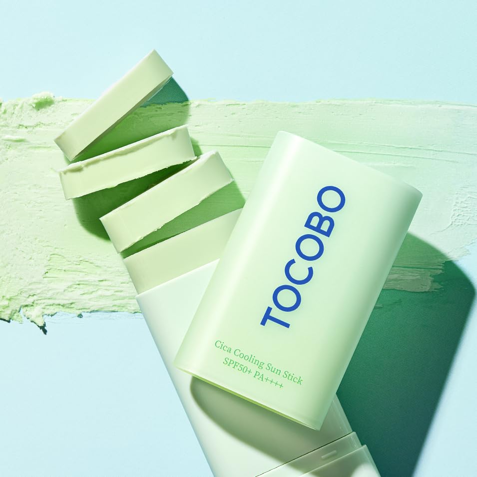 TOCOBO Cooling Mint infusion image suggests refreshing cool-down after sun exposure