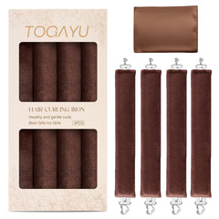 Togayu Heatless Curls overnight set packaging shows convenient, damage-free styling option.