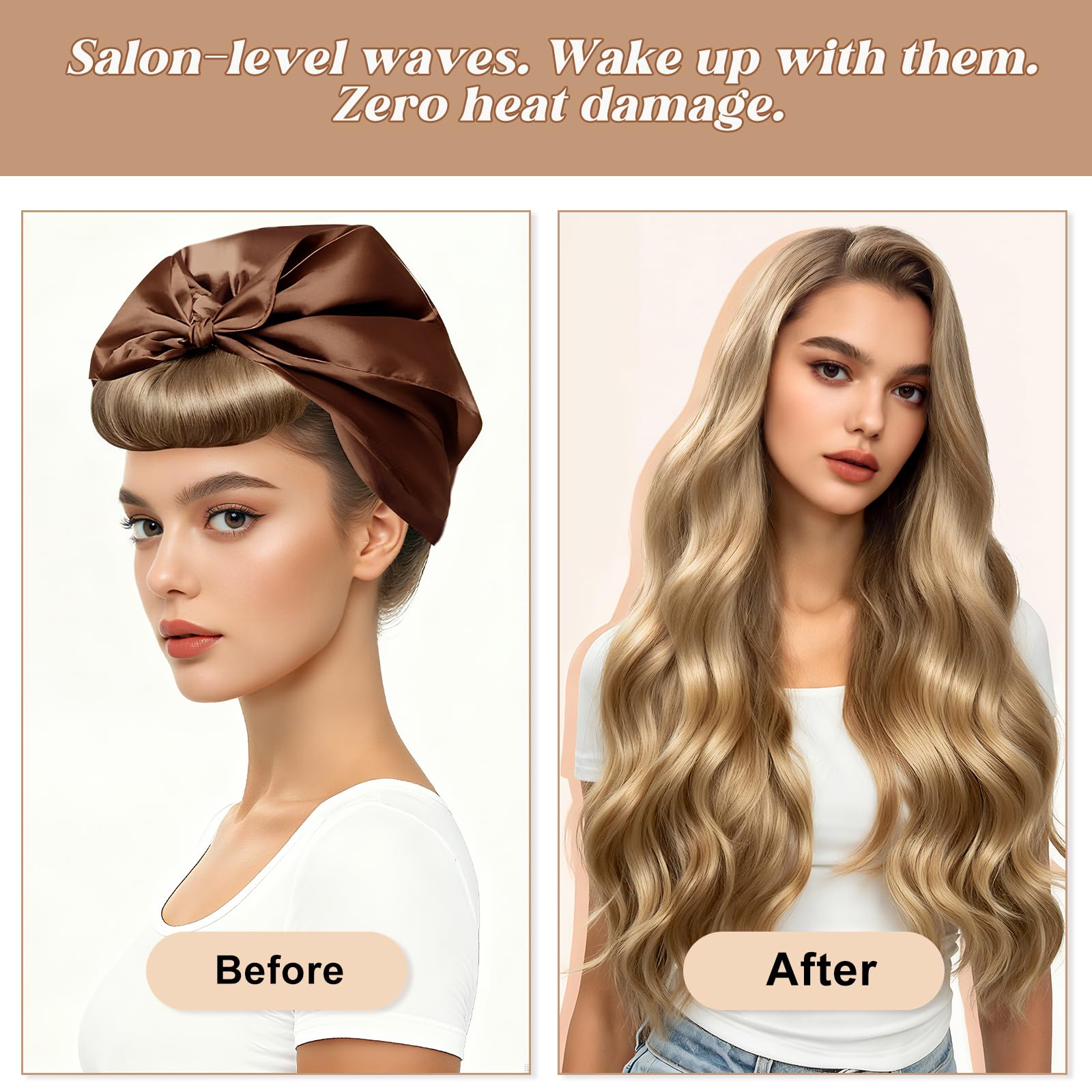 Togayu soft velvet curlers sleep-in design for gentle all-hair-type volume and definition.