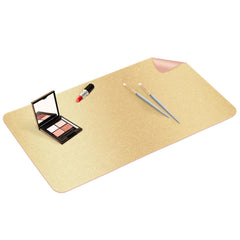 TOHONFOO makeup mat protects vanity from spills and scratches.