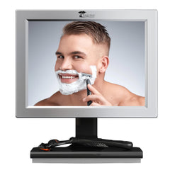 ToiletTree adjustable-angle-mirror demonstrates flexible viewing for comfortable grooming