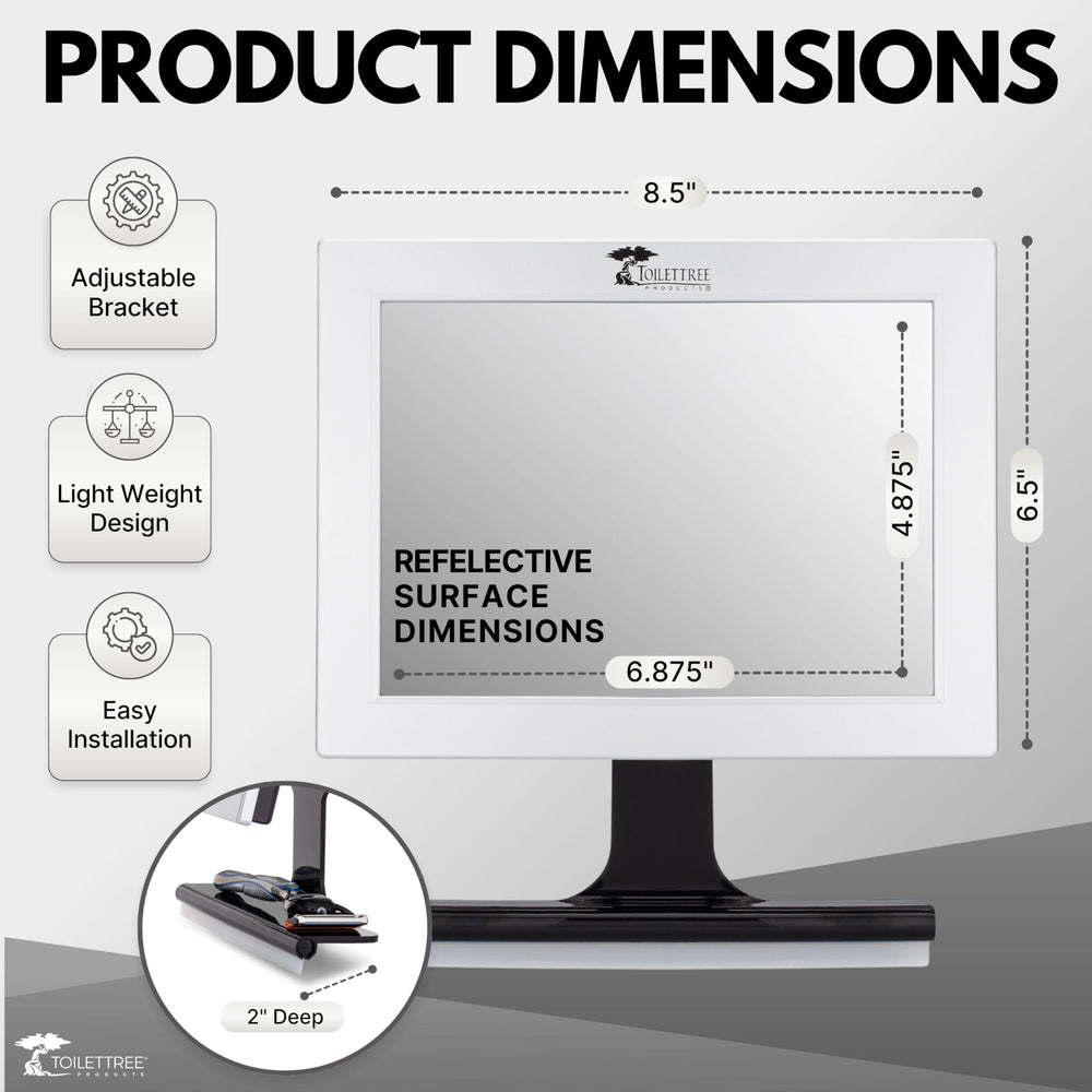 ToiletTree compact-design-mirror fits slim vanities with clutter-free styling