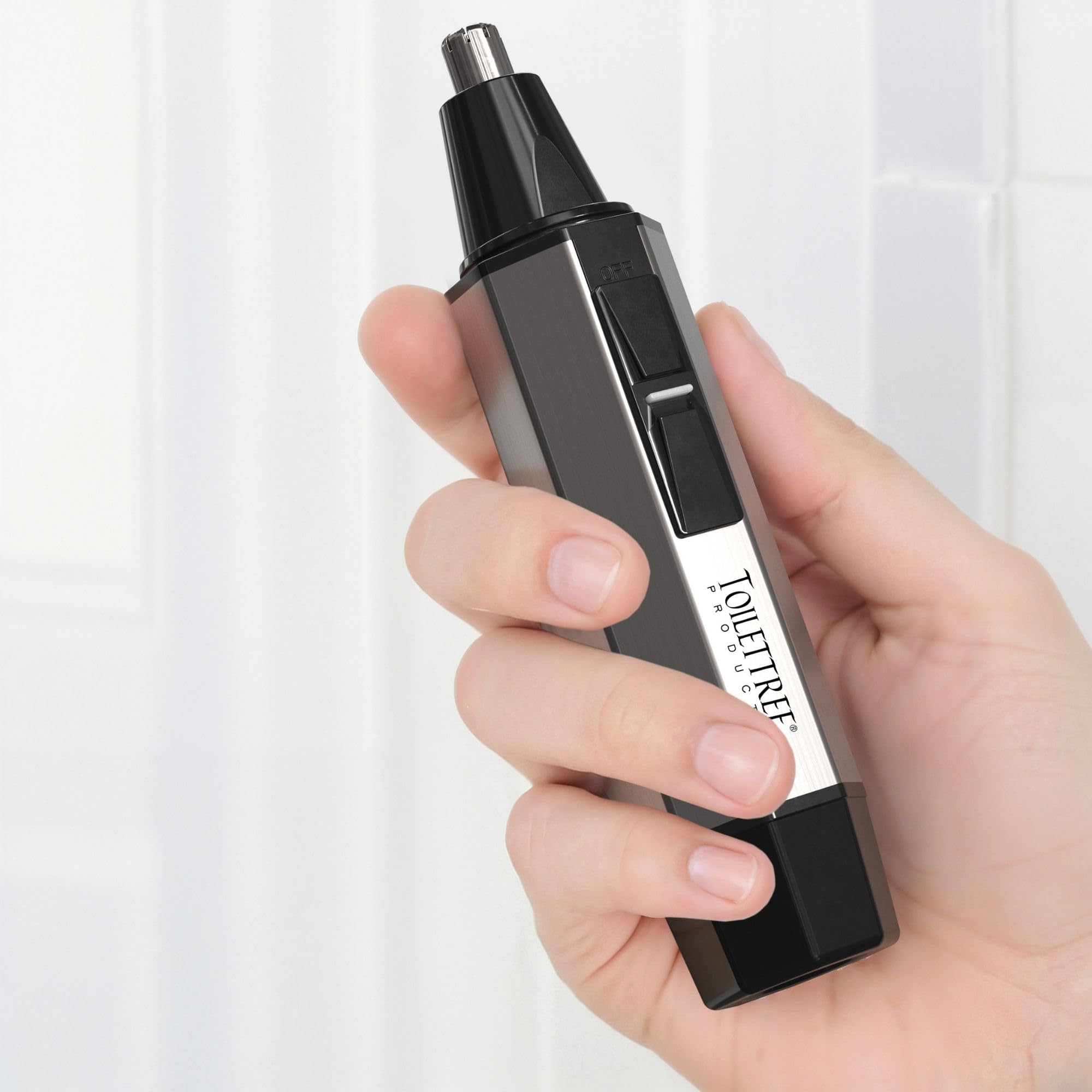ToiletTree nose hair trimmer eyebrow trim capability