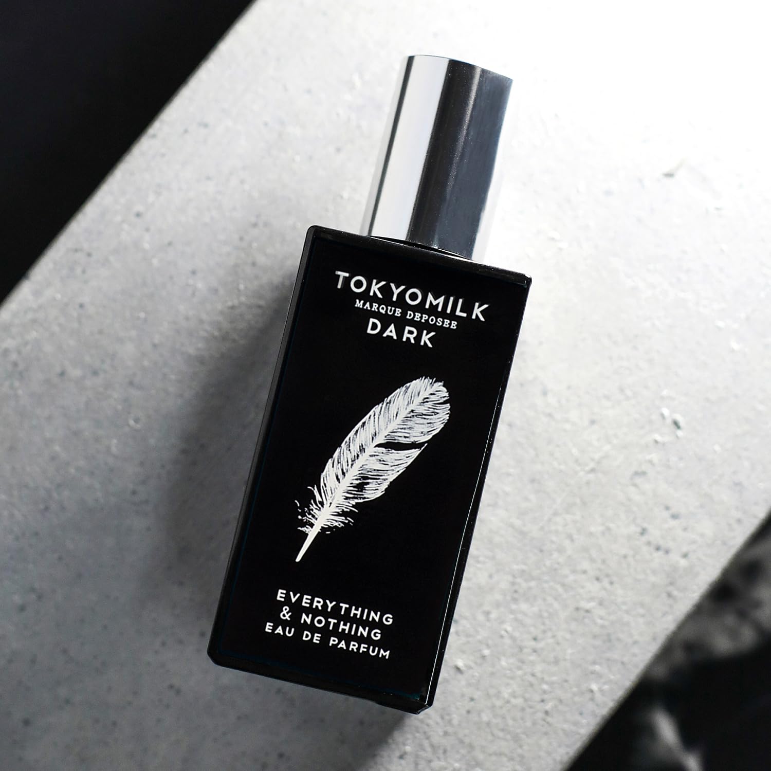 TOKYOMILK Dark Everything and Nothing sweet orange note adds brightness.