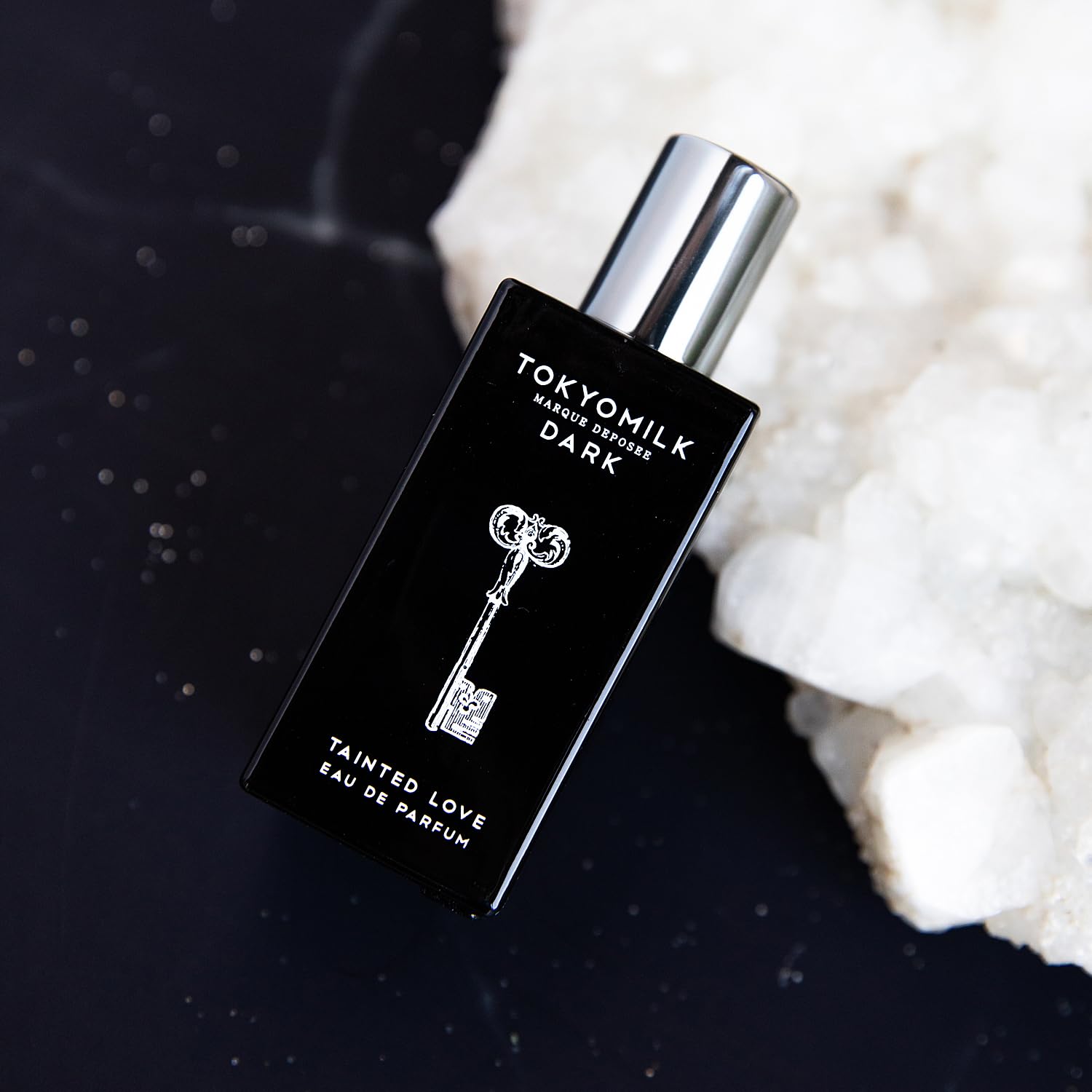 TOKYOMILK Dark Tainted Love sensory ritual promotes self-care moments.