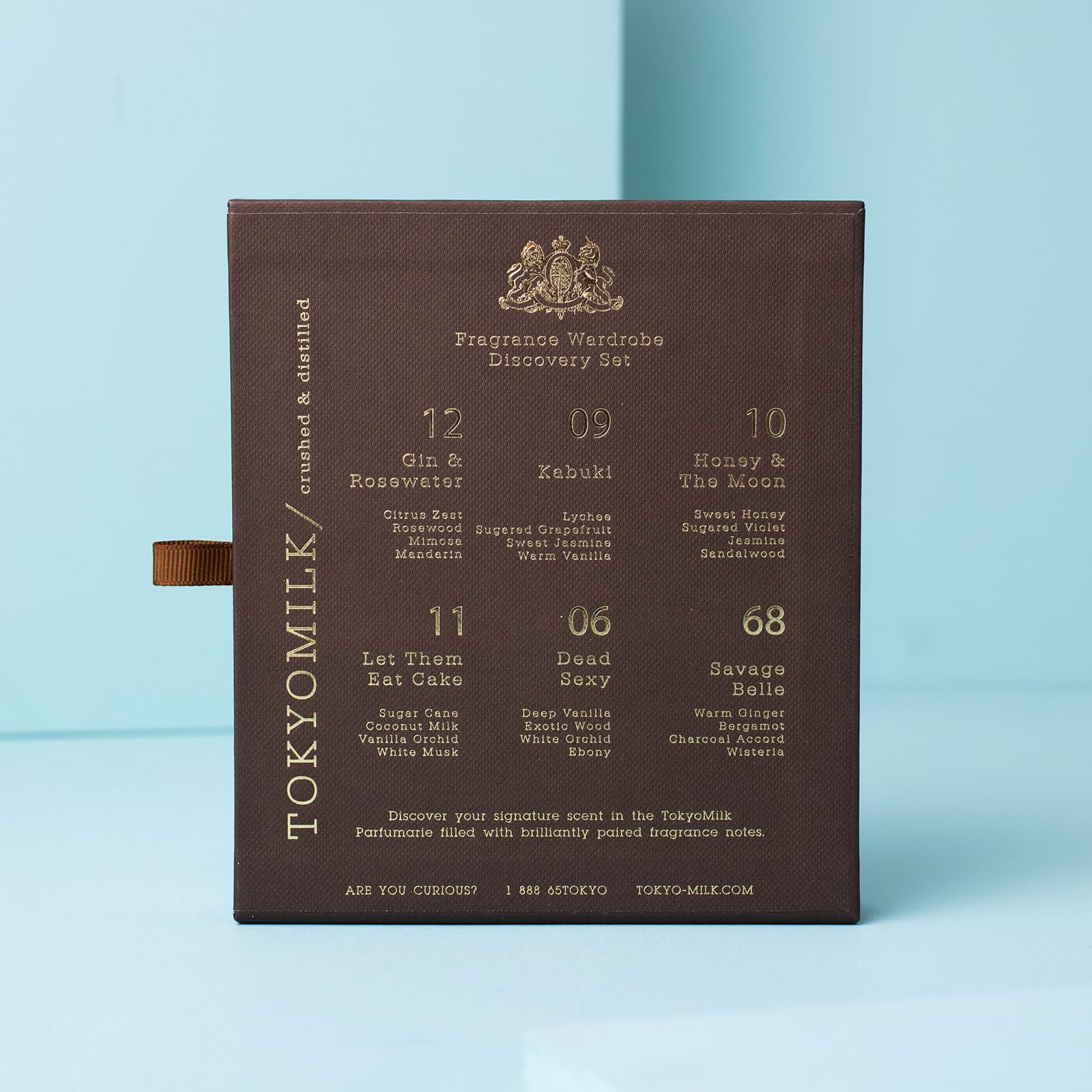 TOKYOMILK Gin and Rosewater mini perfume—floral notes for daytime allure.