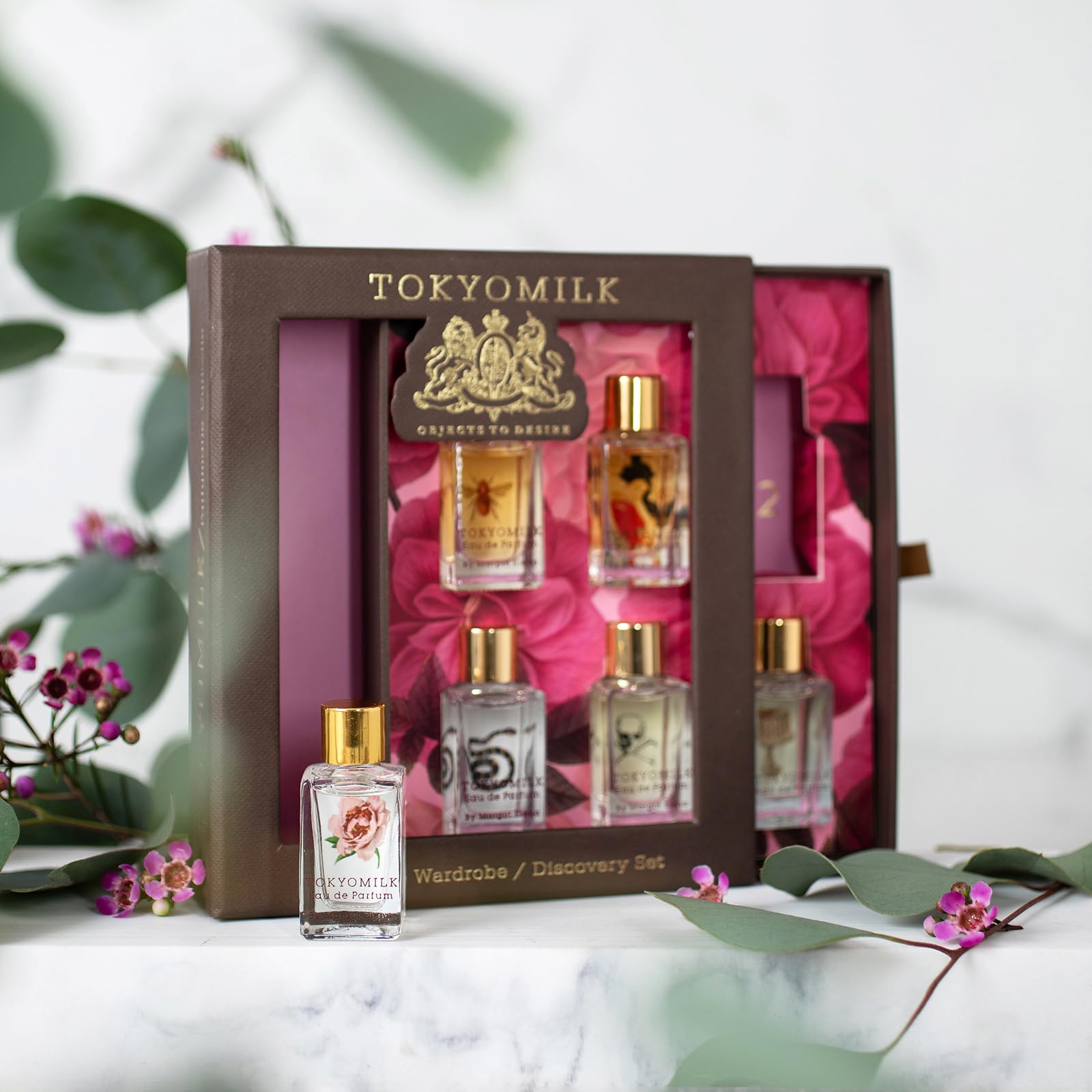TOKYOMILK Kabuki mini perfume—mysterious evening fragrance in a travel-friendly bottle.
