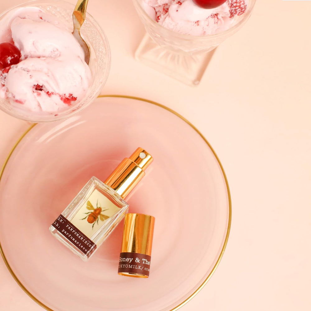 TOKYOMILK Honey & The Moon wearability on the wrist suggests everyday elegance.