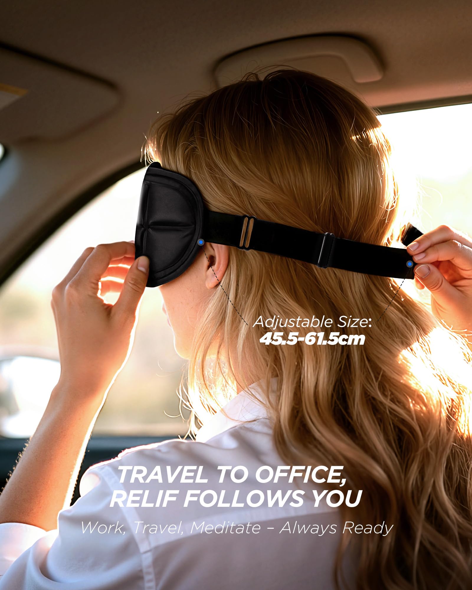 Tolaccea travel-friendly mask ideal for planes.