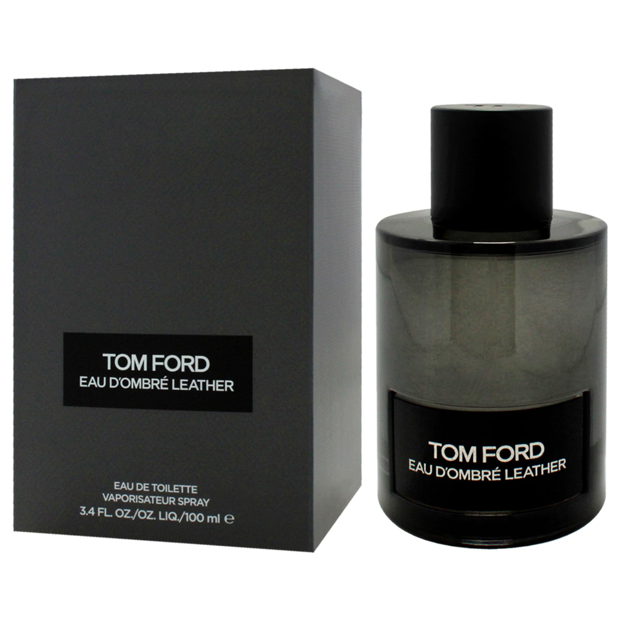 Tom Ford Eau Dombre Leather woody-base close-up emphasizes leather accents and refined warmth.