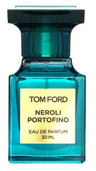 Tom Ford Neroli Portofino EDP bottle—compact 1 oz travel-friendly fragrance.