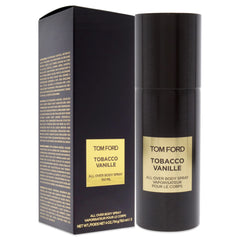 Tom Ford Tobacco Vanille packaging close-up; premium craftsmanship.