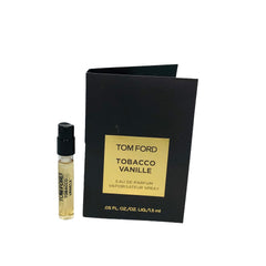 Tom Ford Tobacco Vanille sampler bottle front view for on-the-go fragrance testing.