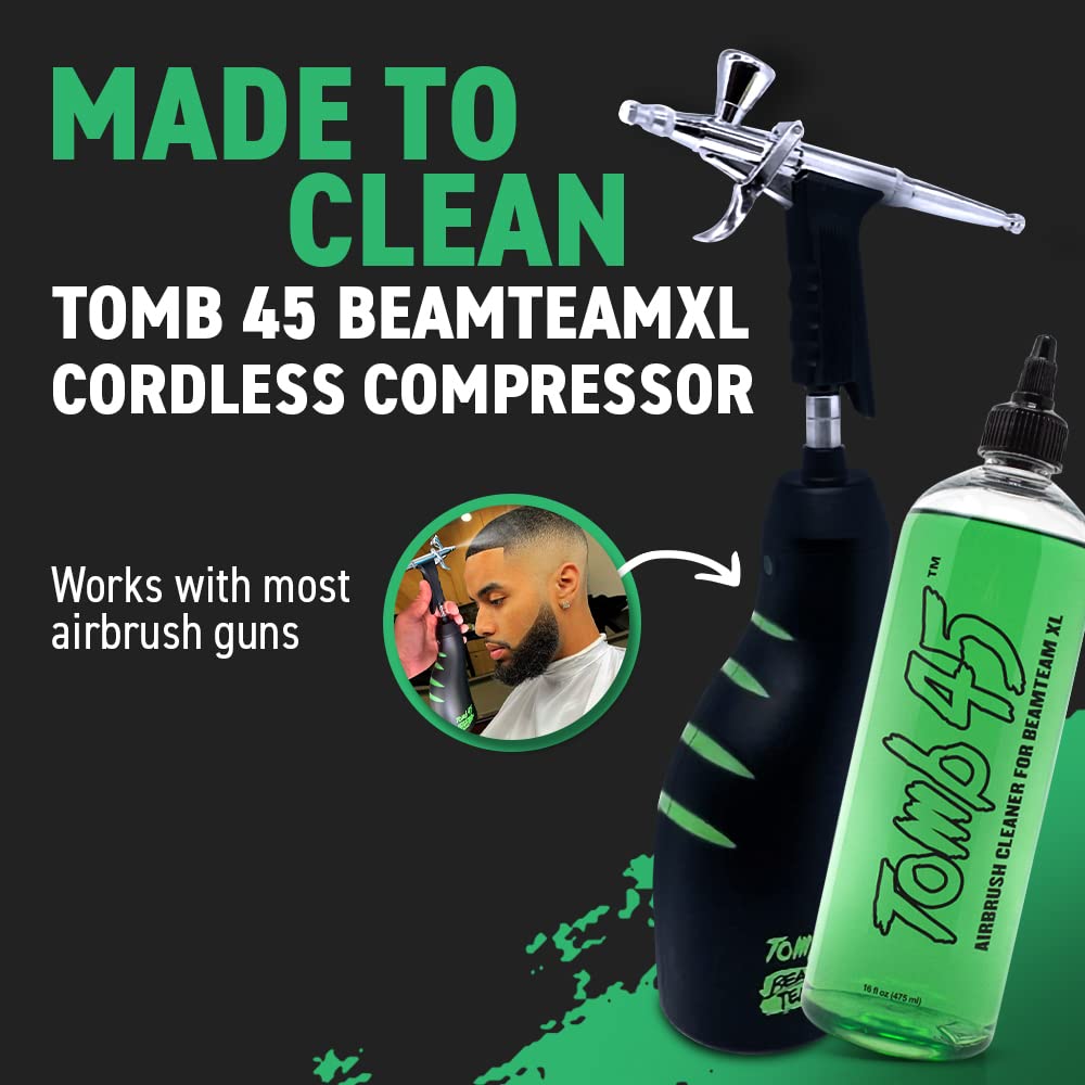 Tomb45 precision pump used on lineups and beards for cleaner edges