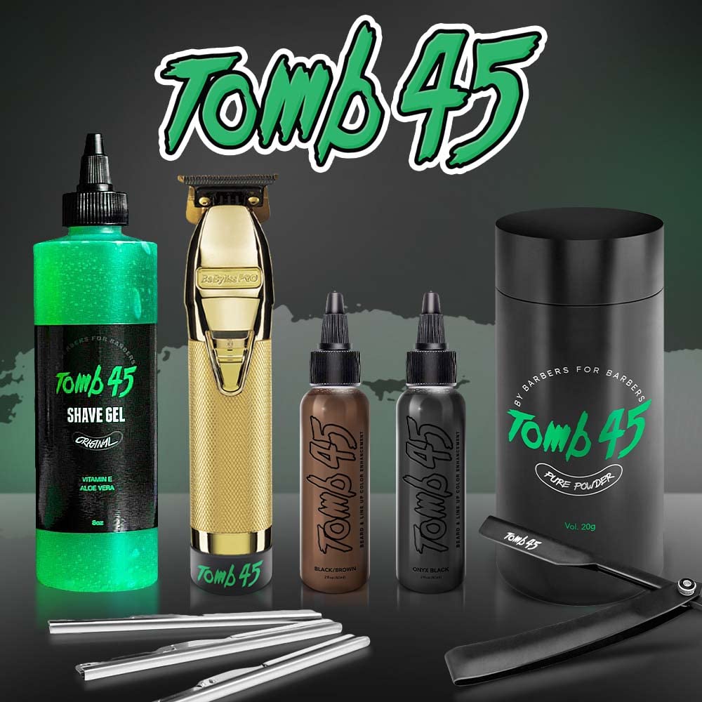 Tomb45 Pure Powder used in barber studio for versatile styles