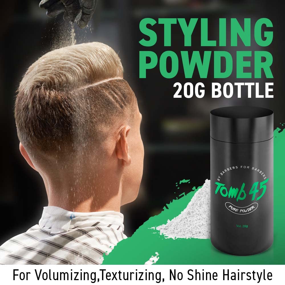 Tomb45 Pure Powder dispense action captured for easy, residue-free application