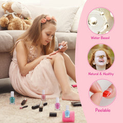 TOMICCA Kids Nail Polish Set colors collection for creative nail art sessions