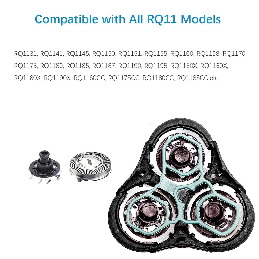 Tomorrow will be better RQ11 head assembly showing quick tool-free replacement