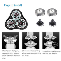 Tomorrow will be better RQ11 head fitment ensuring snug fit for Sensotouch series