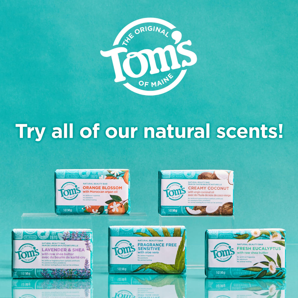 Tom's of Maine cruelty-free, paraben-free formula with organic botanicals