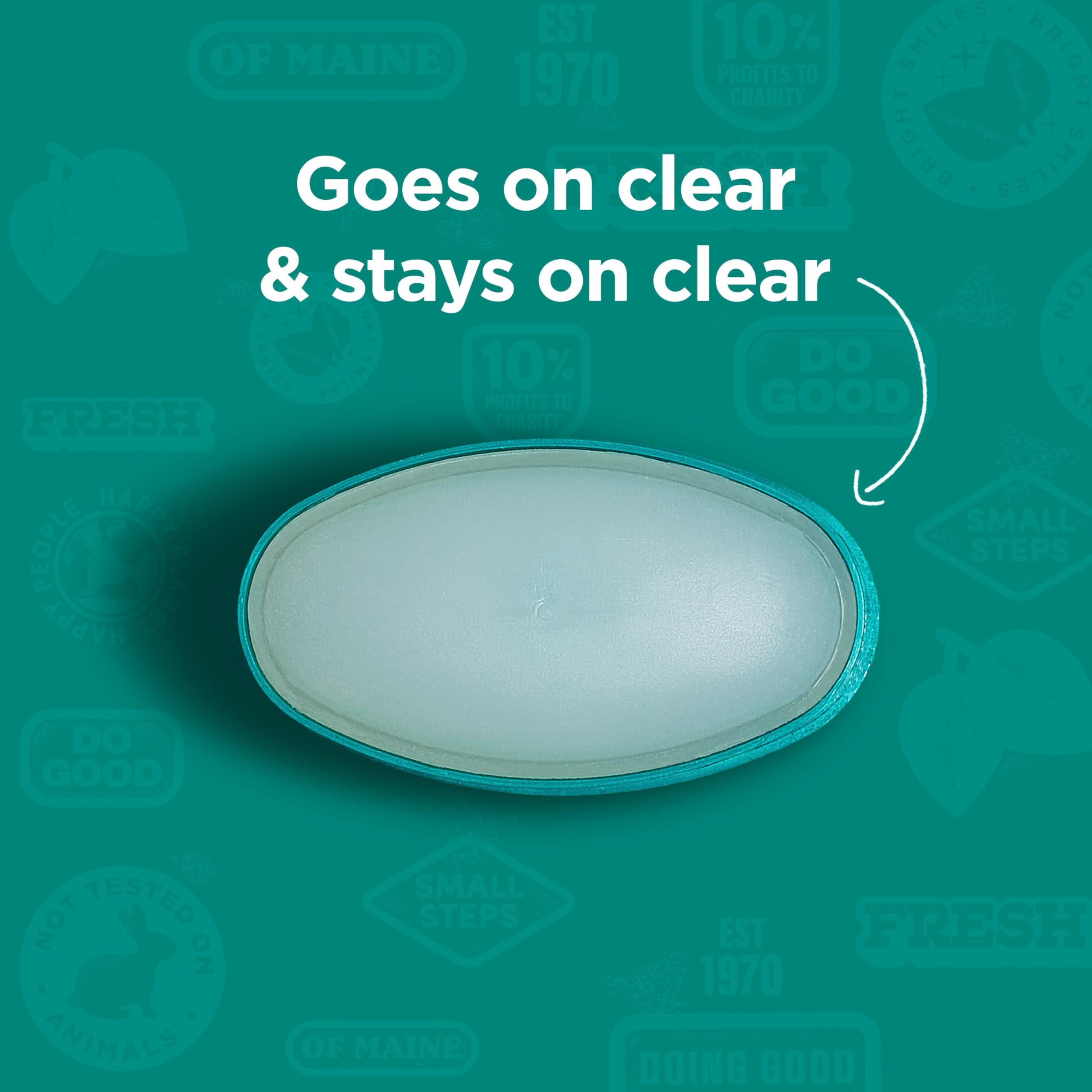 Tom's of Maine Clean Coast deodorant with wetness protection for long days.