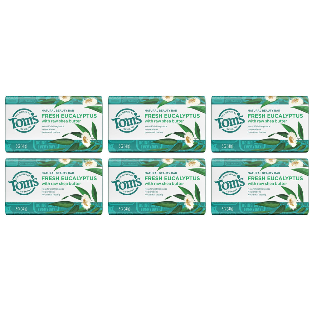 Tom's of Maine paraben-free claim featured on packaging signals clean beauty.