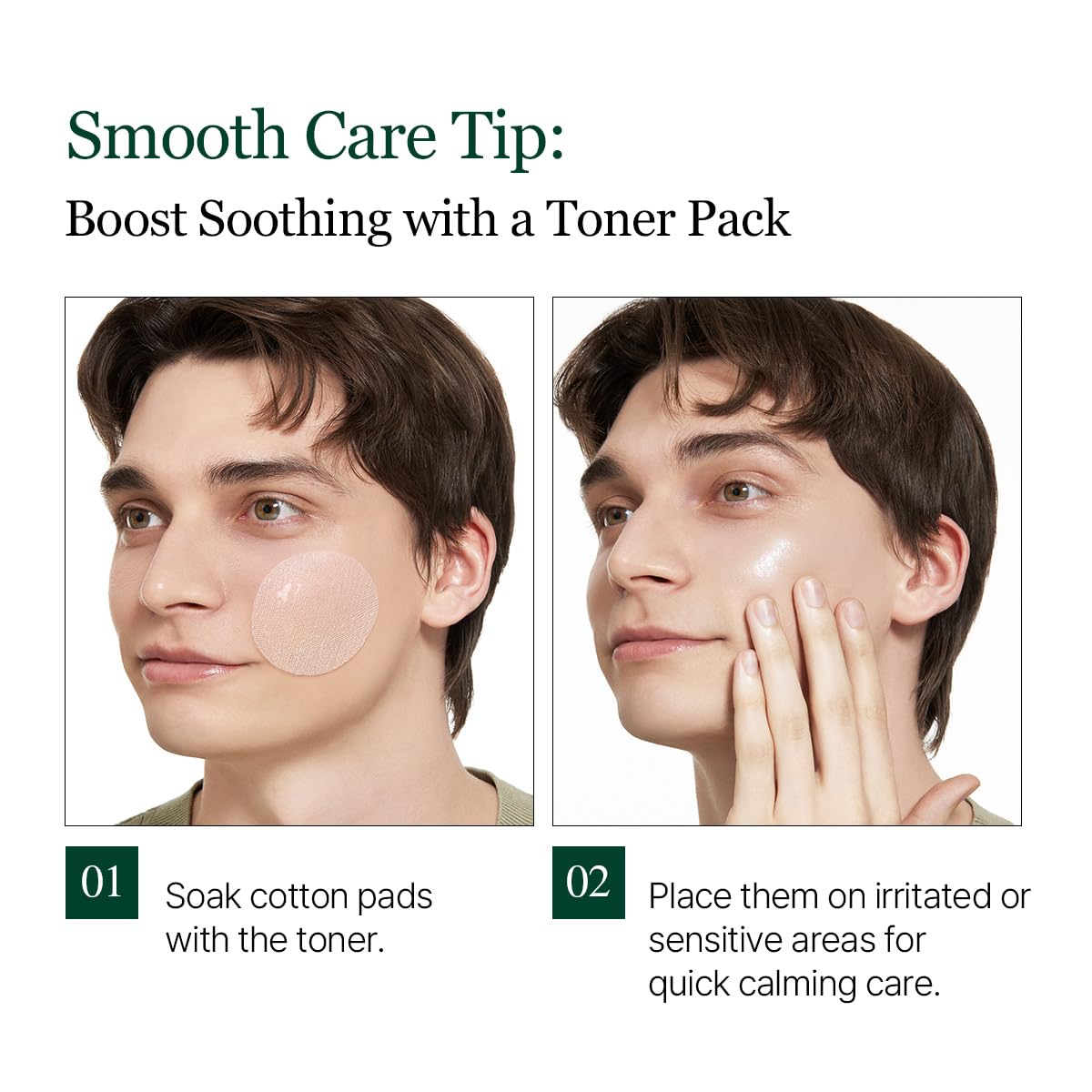 Toner bottle beside serums emphasizes multi-use prep step.