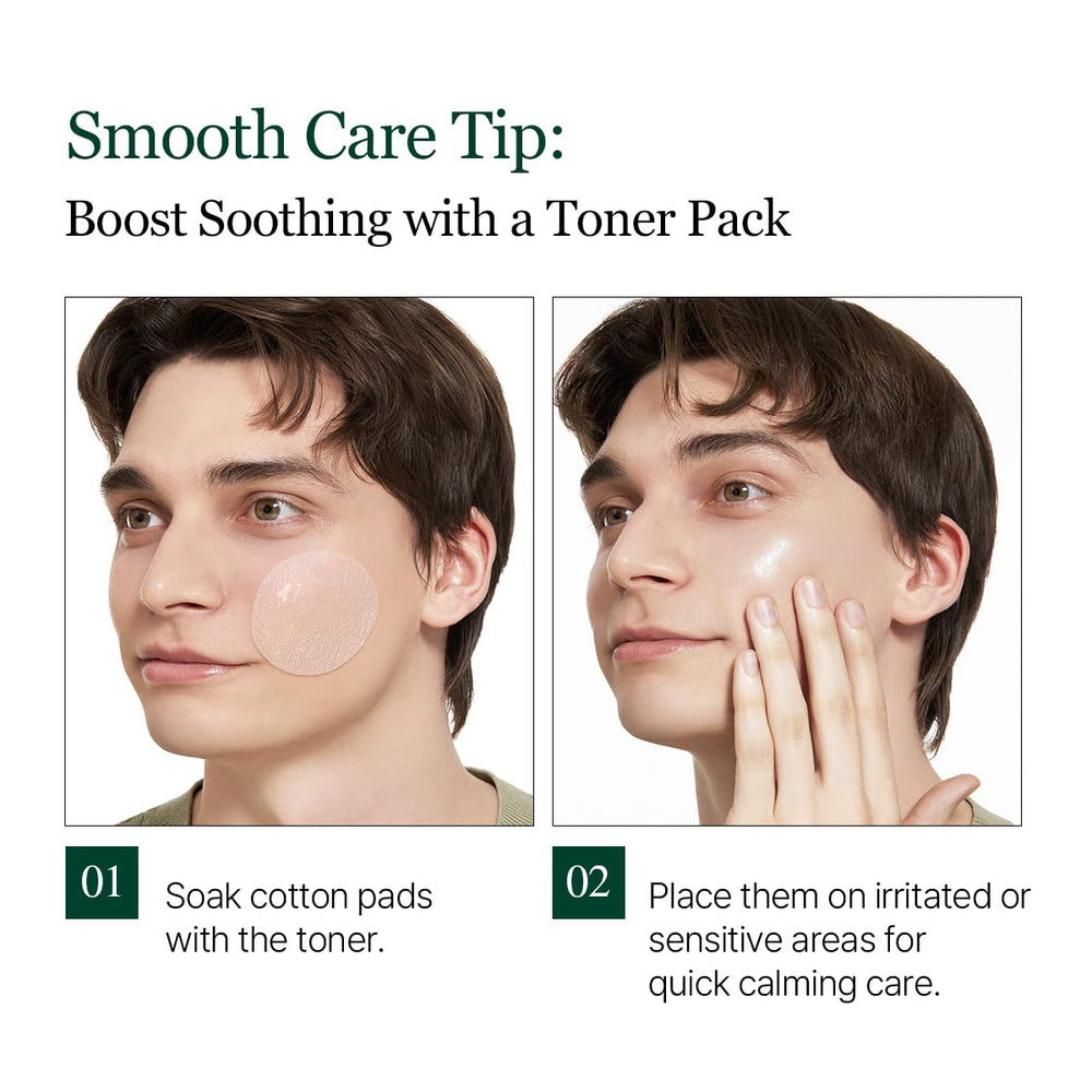 Toner bottle beside serums emphasizes multi-use prep step.