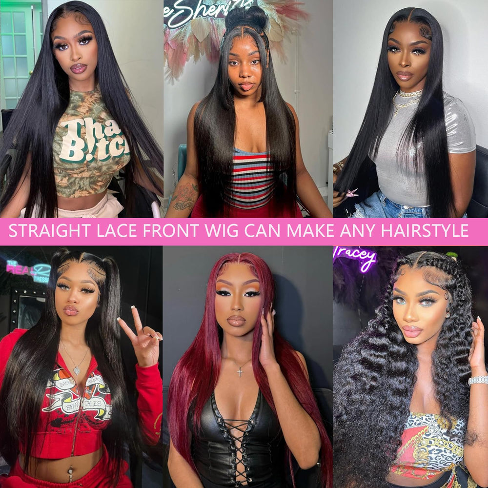 TONHONK style-ready wig suitable for ponytails and buns.