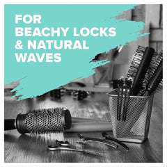TONI&GUY Casual Sea Salt Spray on towel-dried hair adds texture.