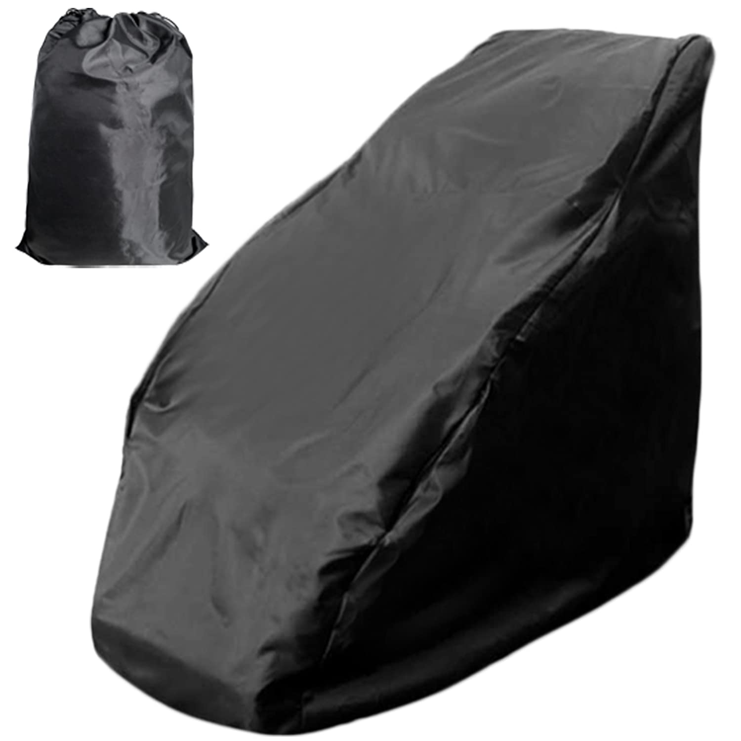 TONINT Massage Chair Cover XL folded neatly for compact storage and quick setup.