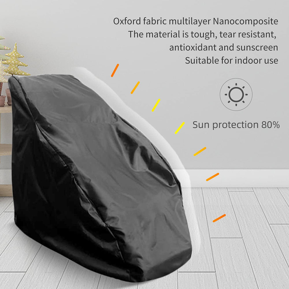 TONINT Massage Chair Cover XL remote-access design enables quick control via zippers.