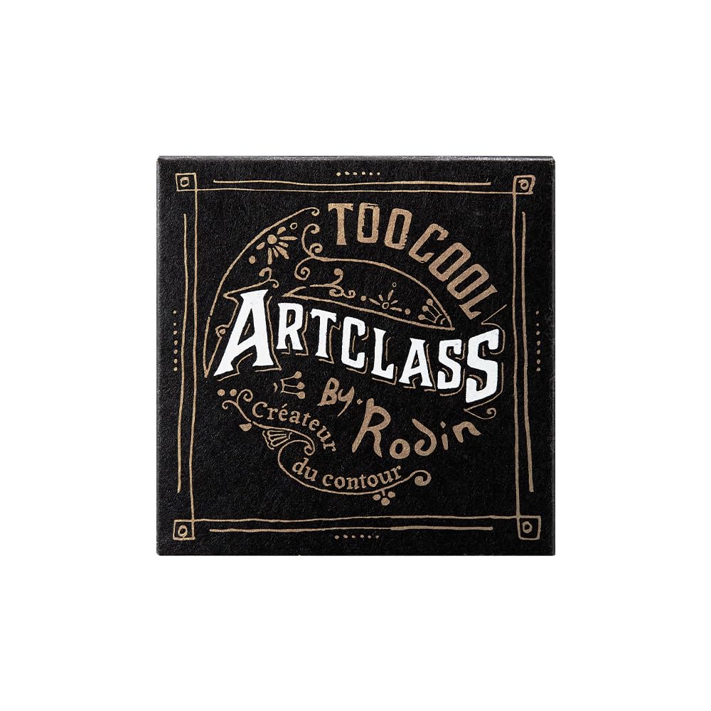 Too Cool For School Rodin Shading Master with Brush in use for sculpted cheek definition