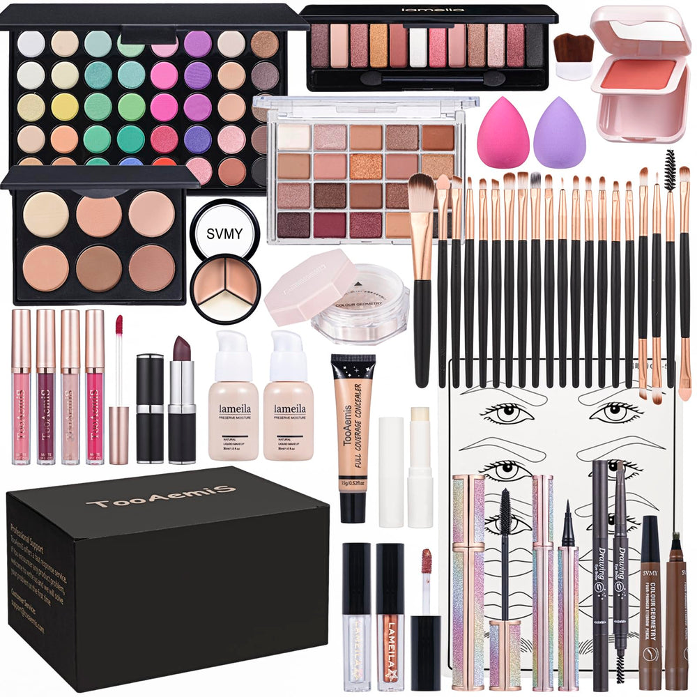 TooAemiS makeup set full kit for quick full-face looks