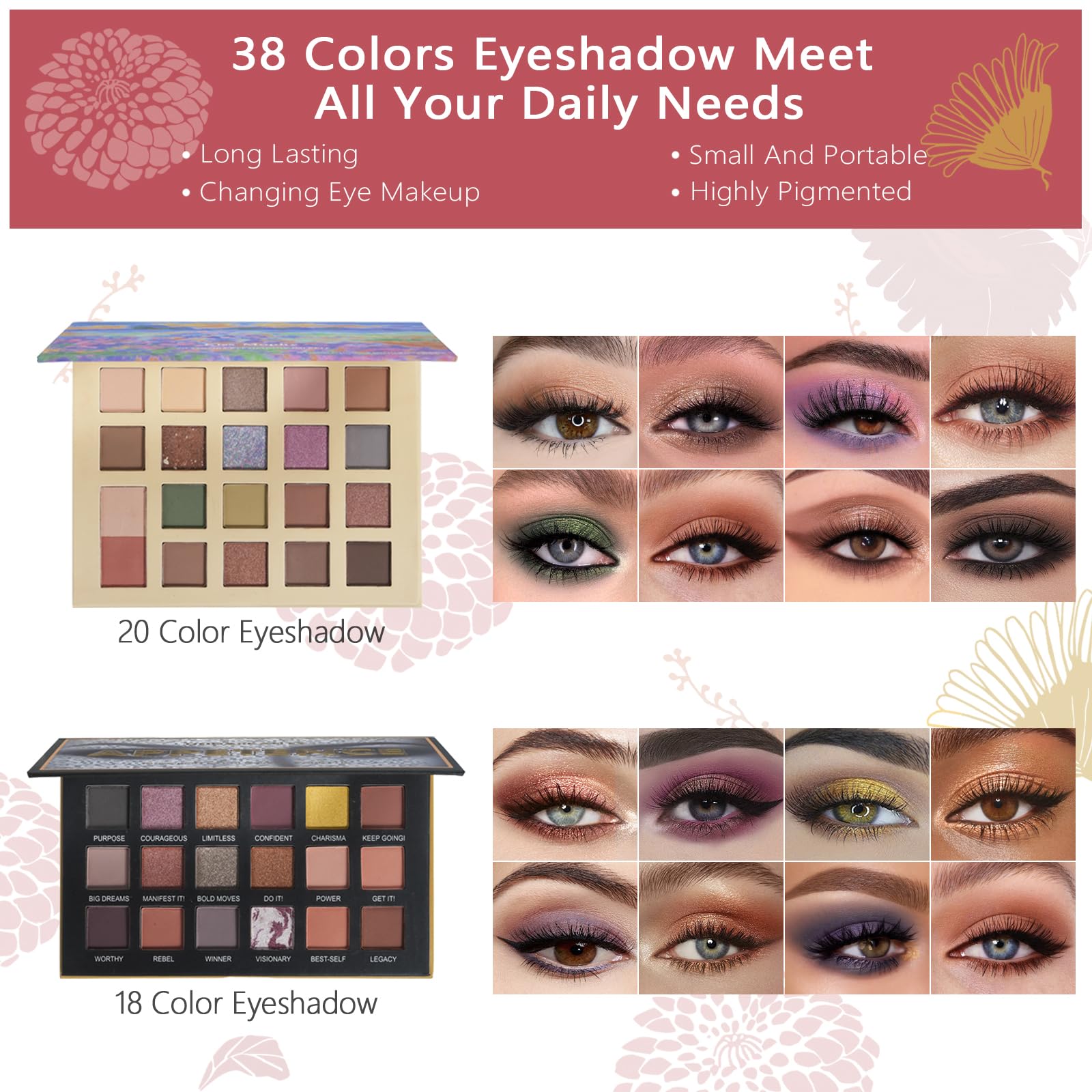 TooAemiS waterproof long-lasting formula delivers smudge-free color