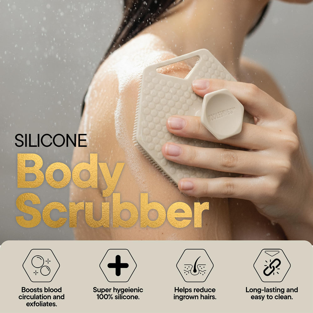 TOOLETRIES Body Scrubber 2.0 makes a thoughtful stocking-stuffer for grooming fans.