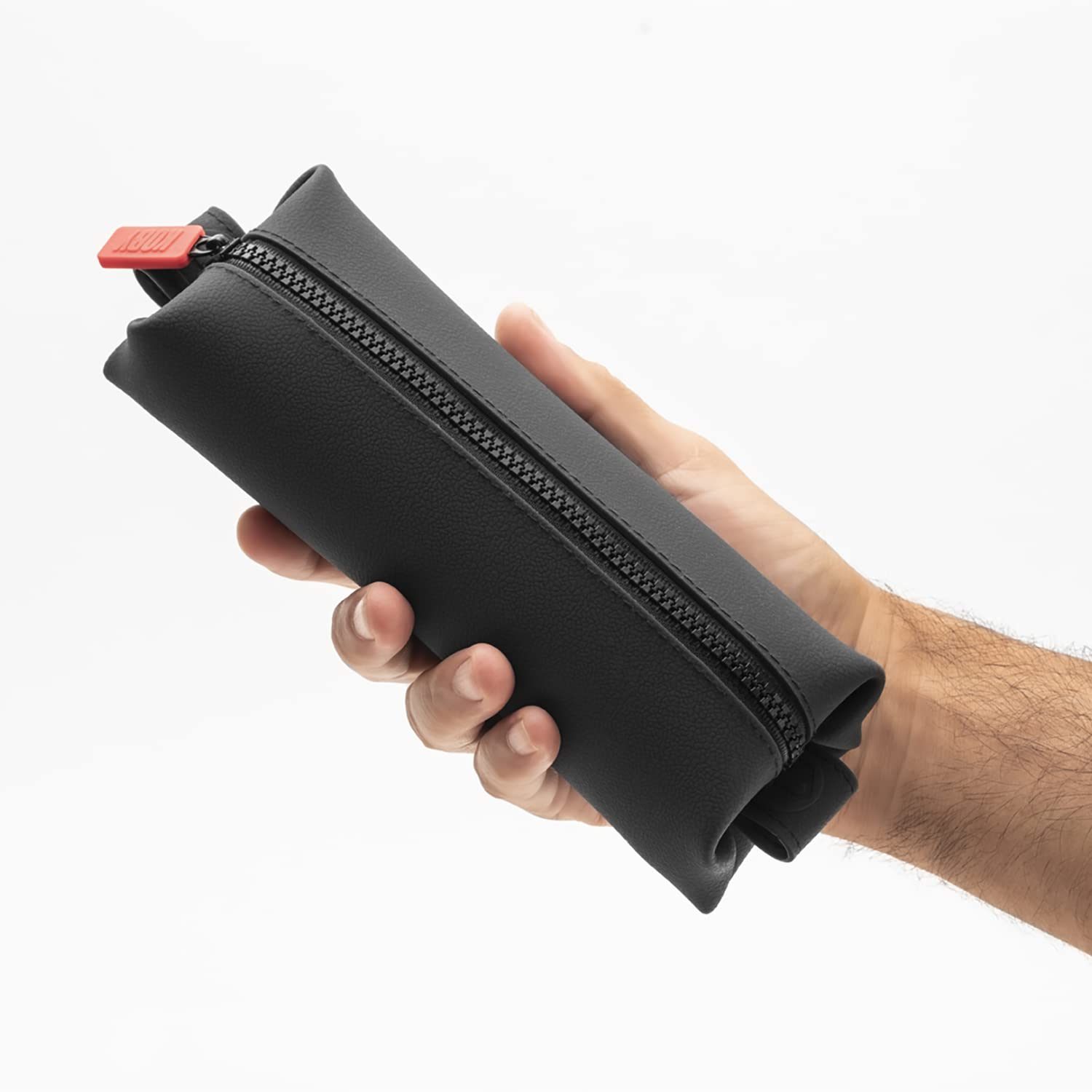 TOOLETRIES Koby Mini measures 8.5 by 2.75 inches for compact packing.