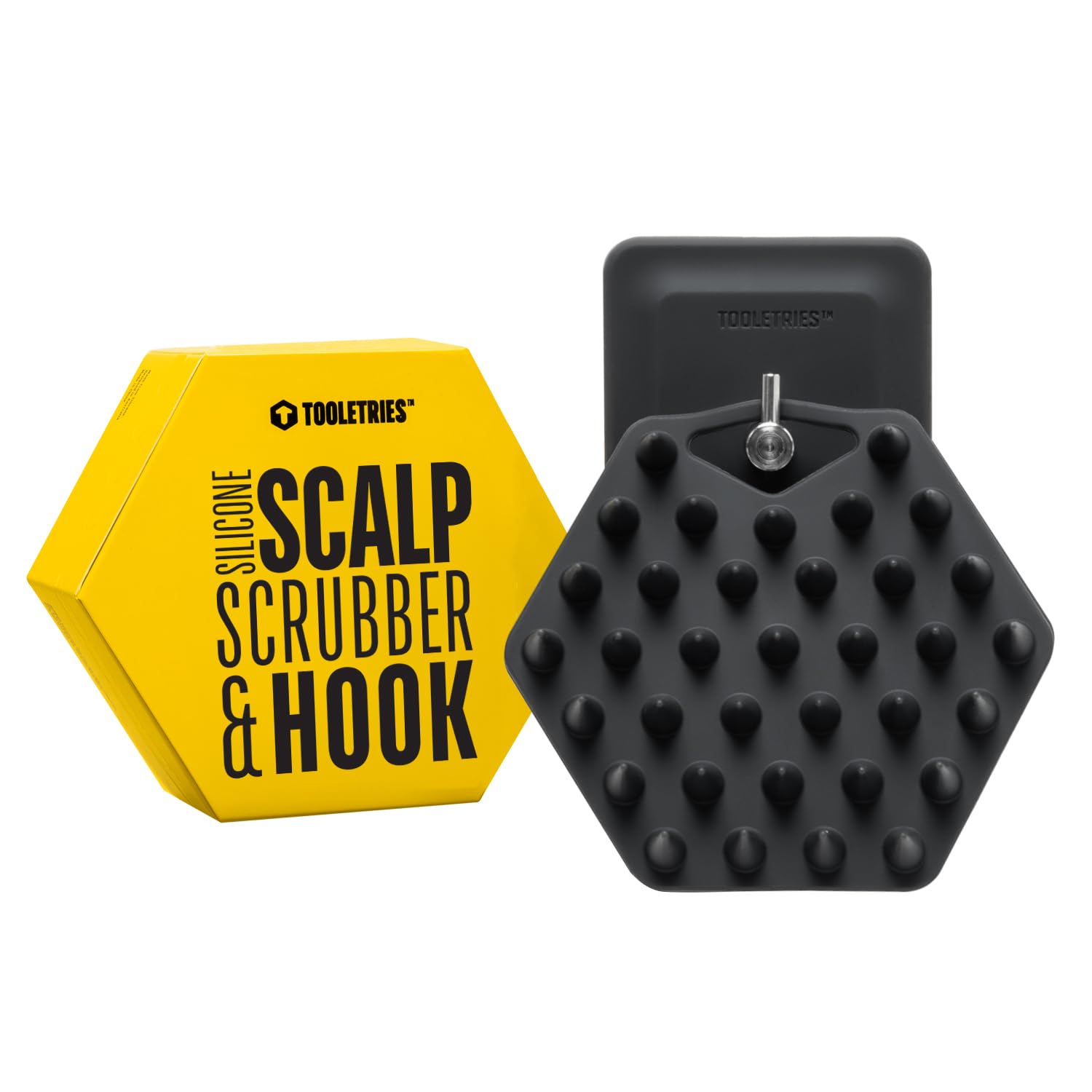 TOOLETRIES scalp scrubber bristles deliver a gentle yet thorough scalp cleanse.