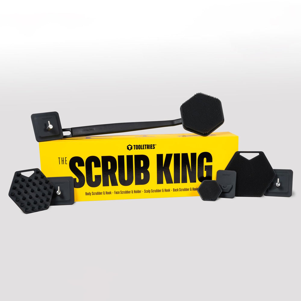 TOOLETRIES Scrub King gift-ready set makes a practical grooming gift