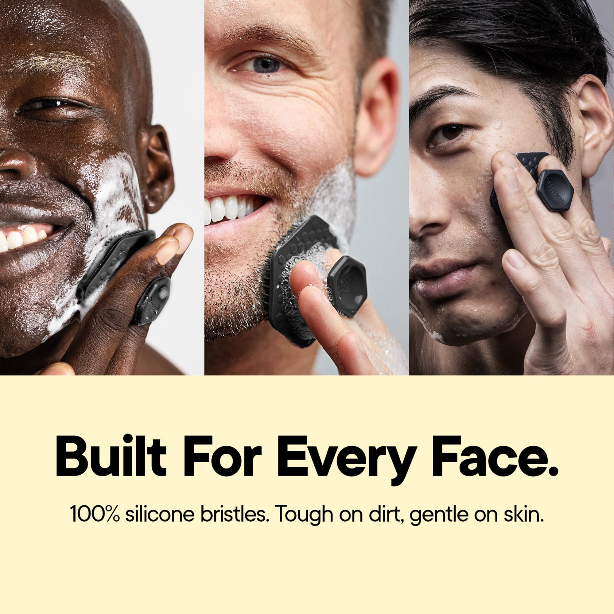 TOOLETRIES travel-friendly face scrubber compact for on-the-go