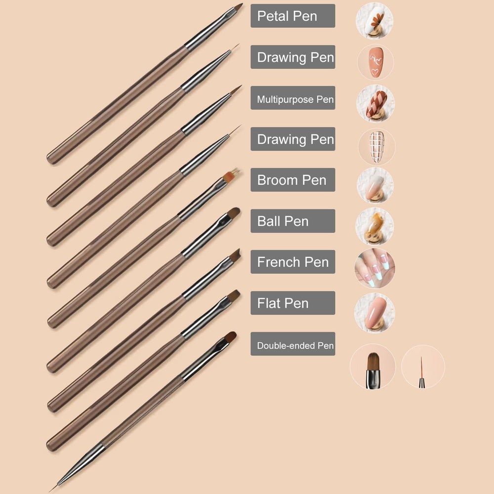 Tootoote nail dotting pen for precise dots and detail work.