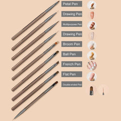 Tootoote nail dotting pen for precise dots and detail work.