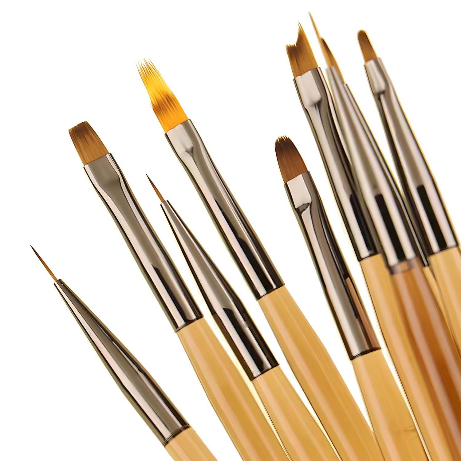Tootoote nail extension gel brush pictured for smooth gel application.