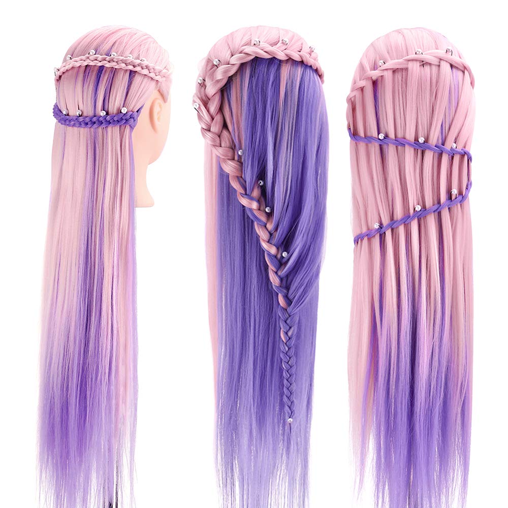 TopDirect wash and style doll head for washing and detangling practice.