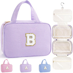 TOPEAST bridesmaid proposal hanging bag purple for travel organization and easy access
