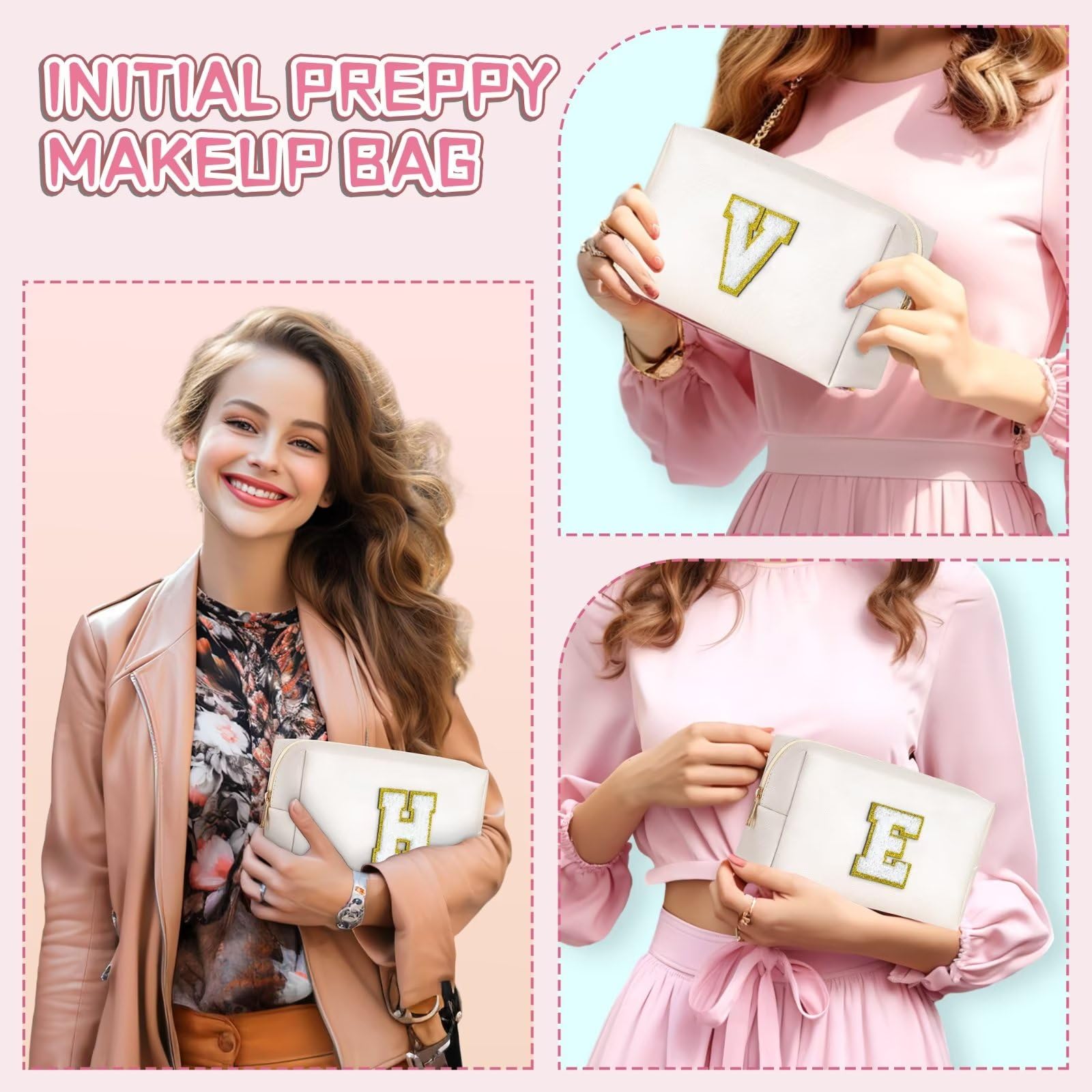 TOPEAST Daily-use compact bag keeps cosmetics organized for quick outings