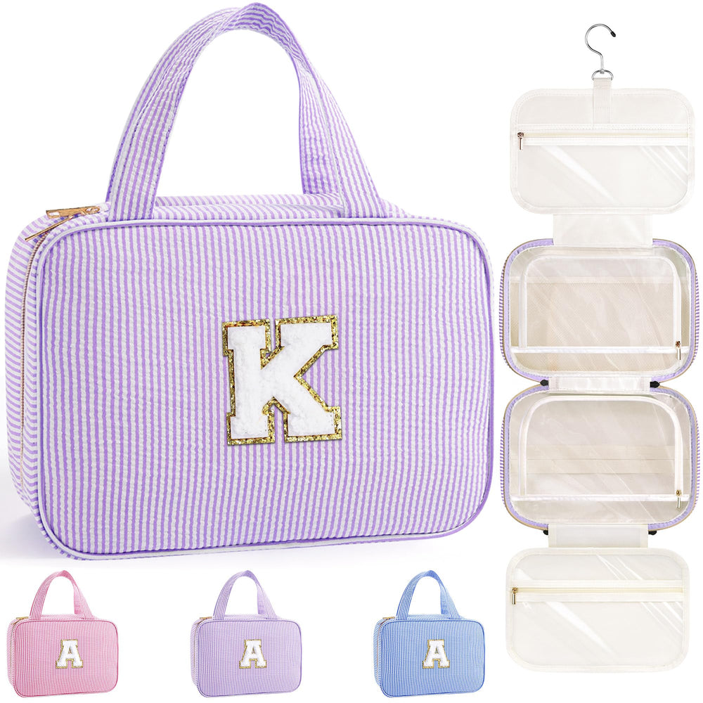 TOPEAST travel-hanging-toiletry-bag shows compact design for organized packing.