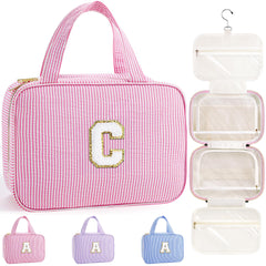 TOPEAST travel hanging toiletry bag – compact design with large capacity for organization.