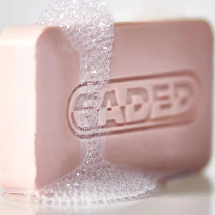 Topicals Faded cleansing bar two-pack shot highlights value and portability