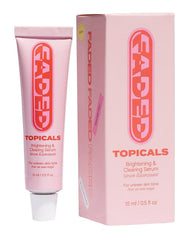 Topicals Faded serum bottle front view for daily use to even skin tone